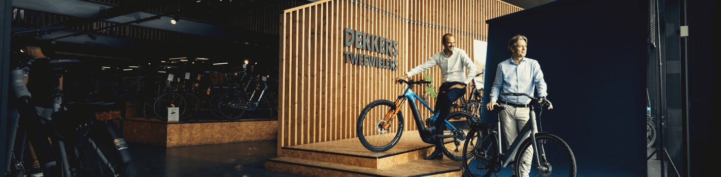 Dekkers Tweewielers ceo Rob Dekkers Marc van der Linden
