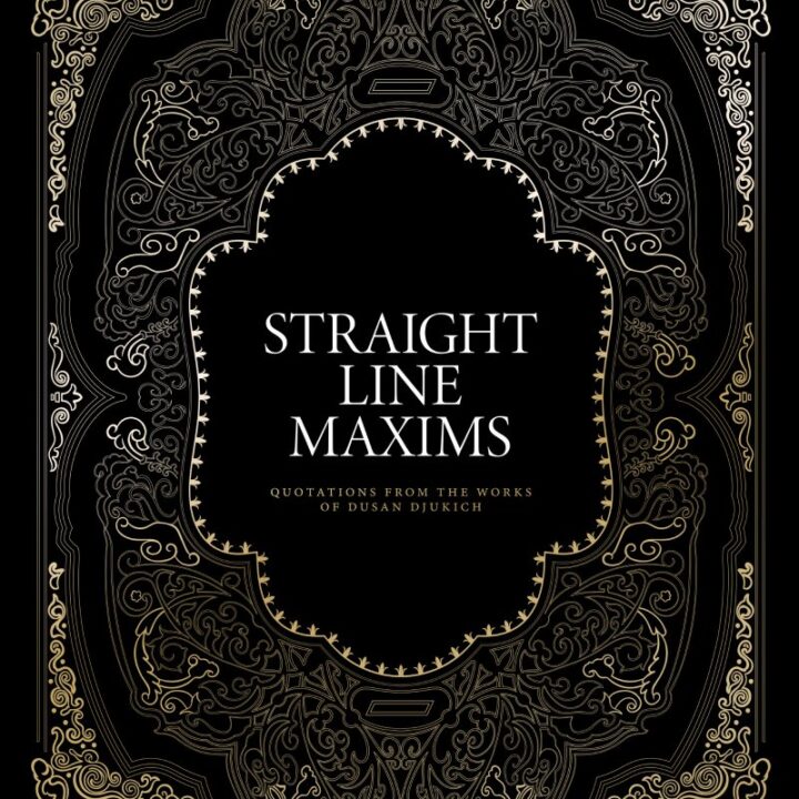 Boek Straight-line Maxims